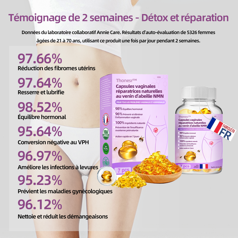 Thonesr™ Capsule réparatrice naturelle【💐Convient à tous les déséquilibres hormonaux💐】